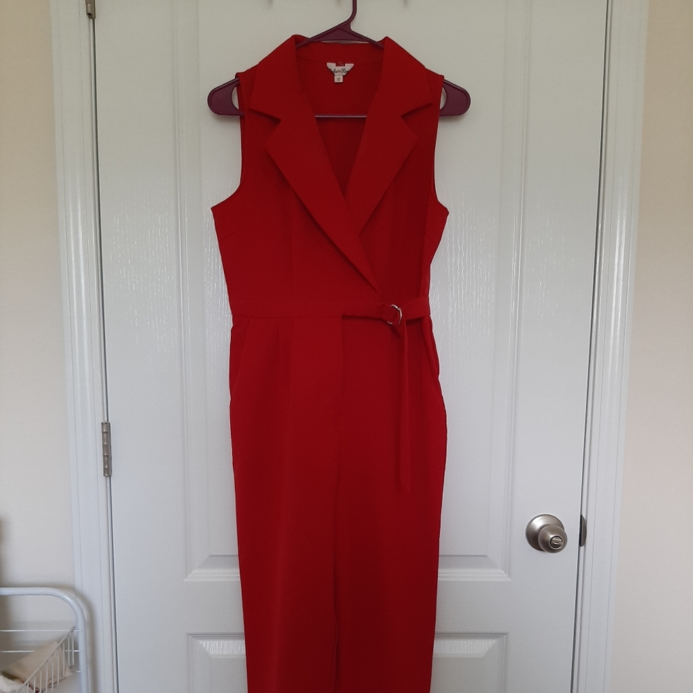 Red jumpsuit - Picture 2 of 4